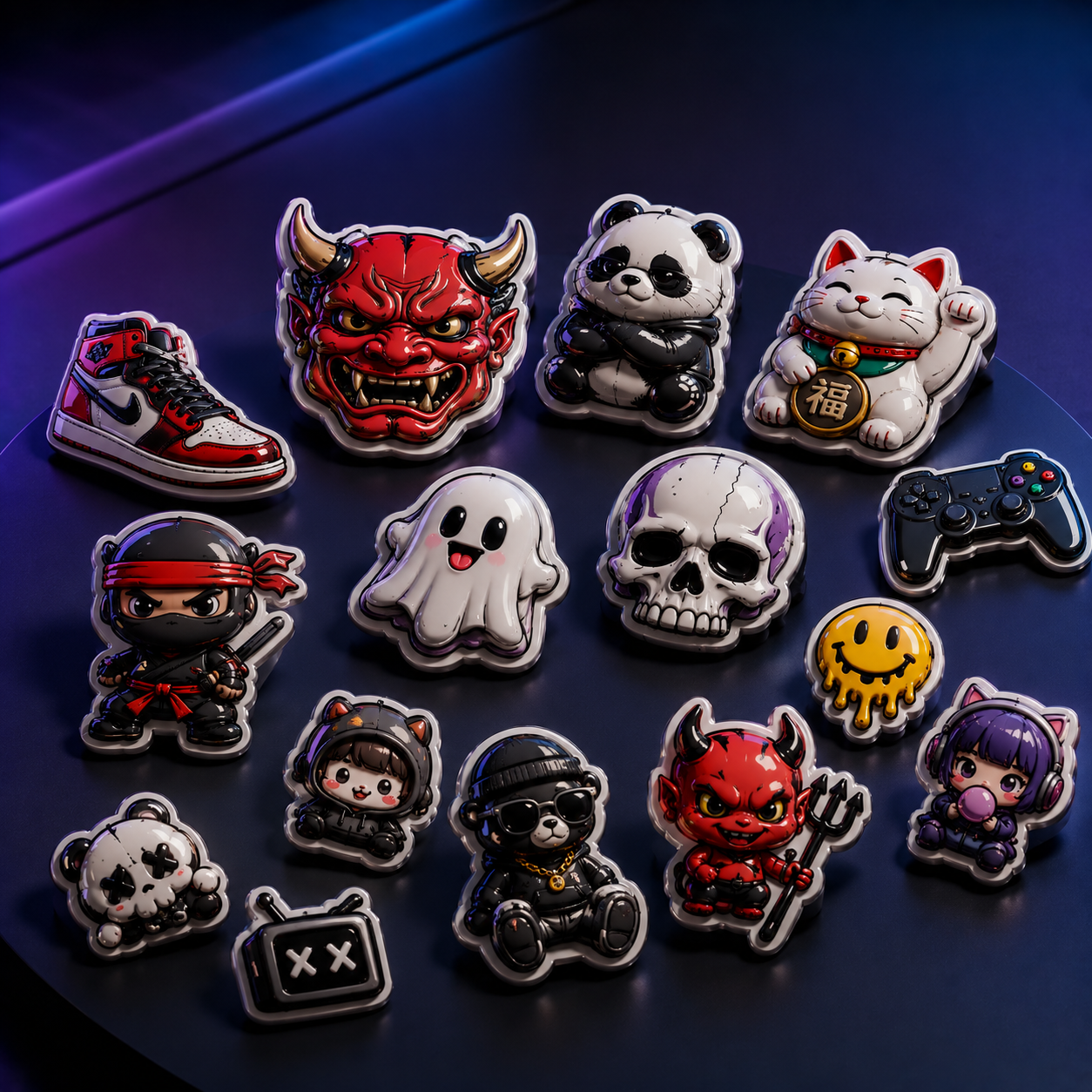 3D Stickers