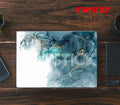 BLUE GRAPHICAL LAPTOP STICKER