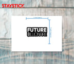FUTURE STICKER Metalized Sticker