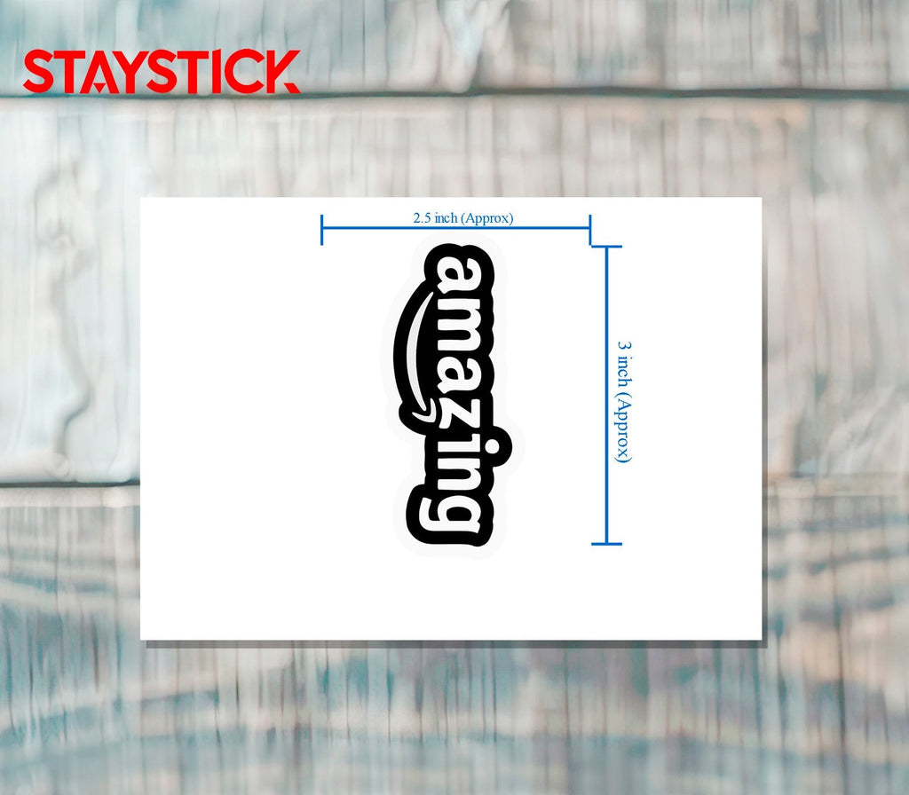 AMAZING STICKER Metalized Sticker