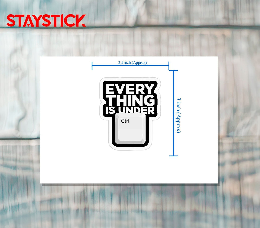 FUNNY STICKER Metalized Sticker