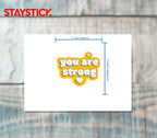 MOTIVE STICKER Metalized Sticker