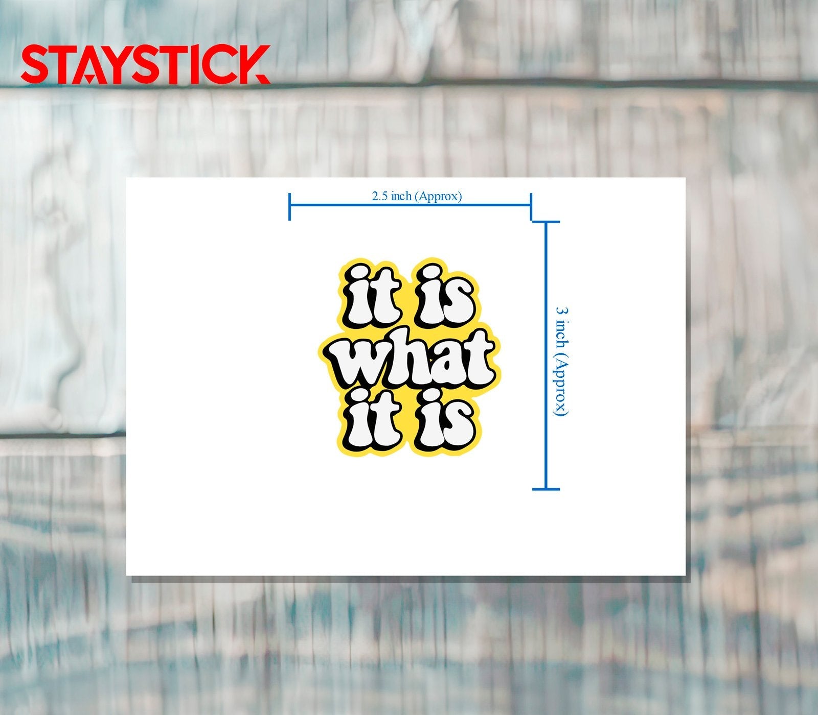 MOTIVE STICKER Metalized Sticker