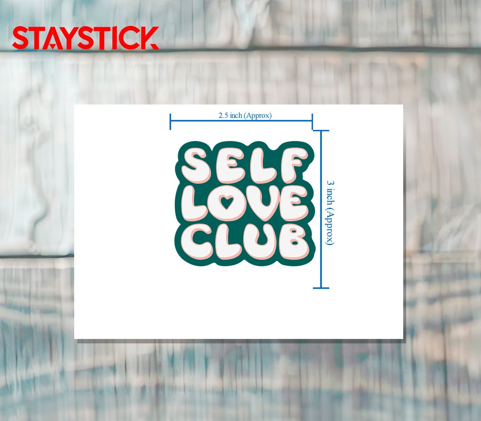 SELF LOVE STICKER Premium Vinyl Sticker