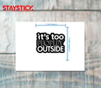 MOTIVE STICKER Metalized Sticker