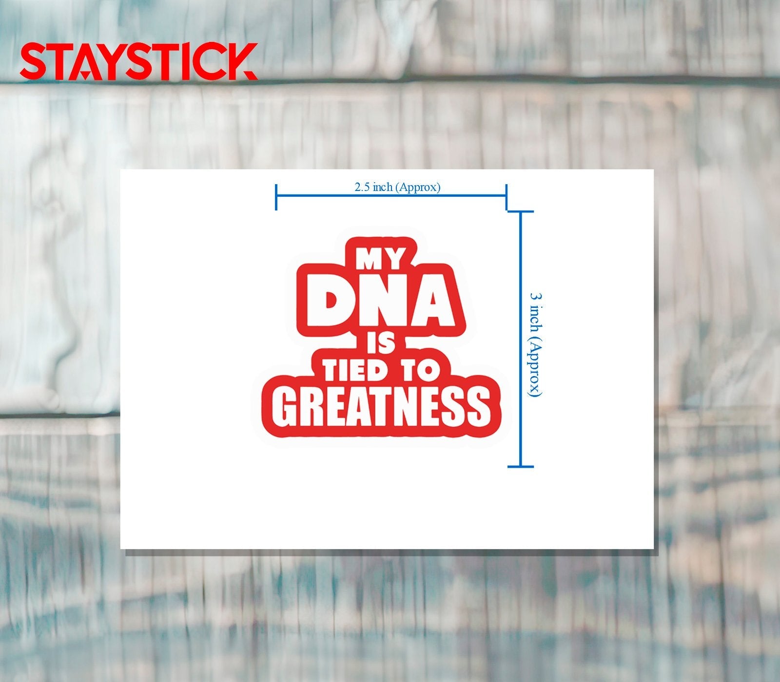 DNA STICKER Premium Vinyl Sticker