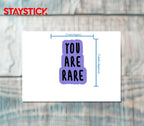 RARE STICKER Premium Vinyl Sticker