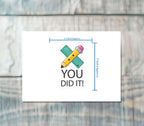 MOTIVATIONAL STICKER Metalized Sticker