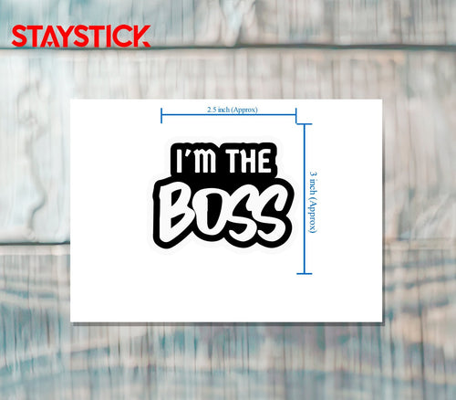 BOSS STICKER Premium Vinyl Sticker