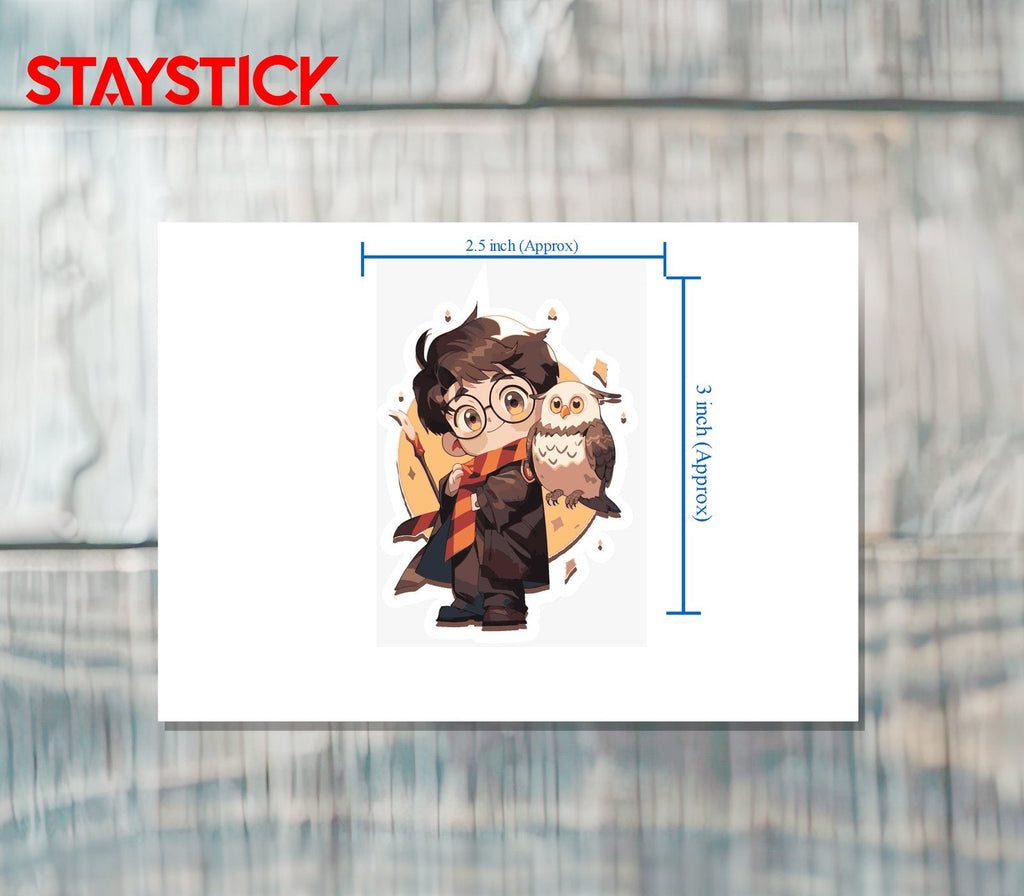 CARTOON STICKER Metalized Sticker