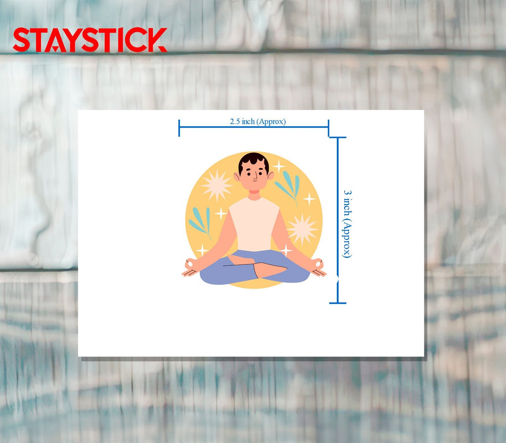 CARTOON STICKER Metalized Sticker