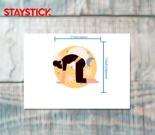 CARTOON STICKER Metalized Sticker