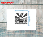 BADGE STICKER Metalized Sticker
