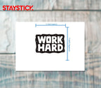 MOTIVATE STICKER Metalized Sticker