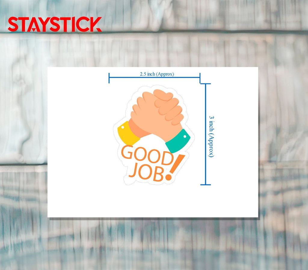 MOTIVATE STICKER Metalized Sticker