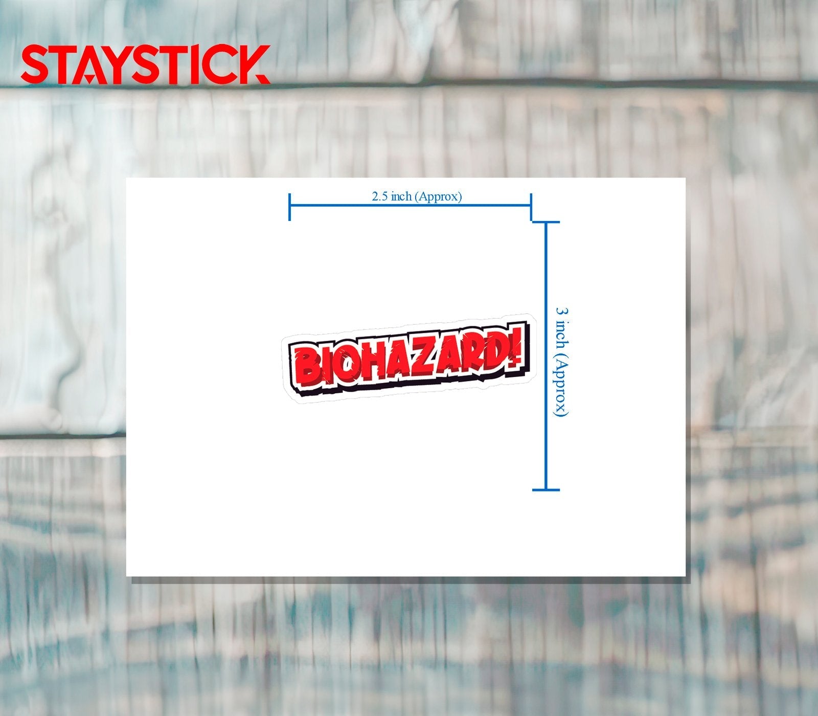 MOTIVATE STICKER Metalized Sticker