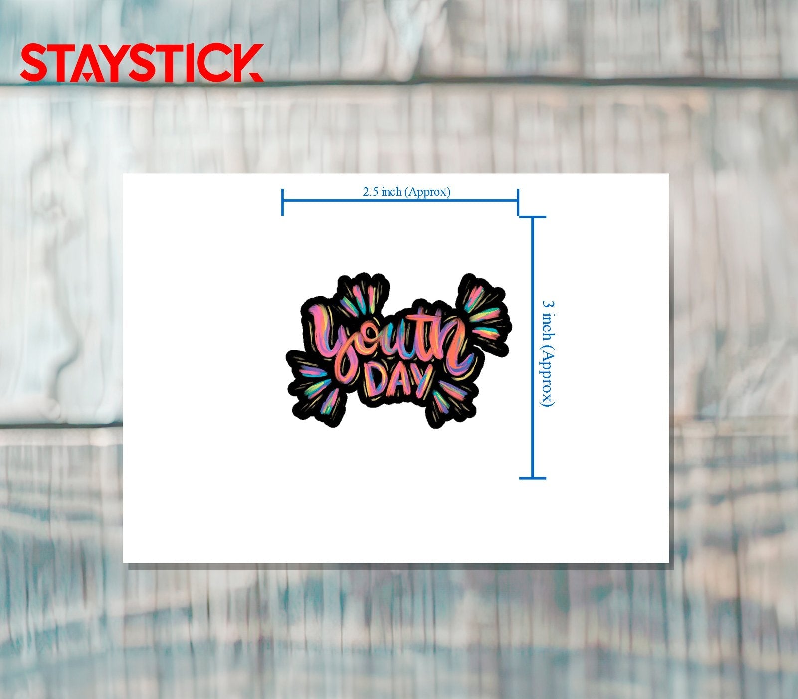 YOUTH DAY STICKER Premium Vinyl Sticker