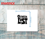 CHEERS STICKER Premium Vinyl Sticker