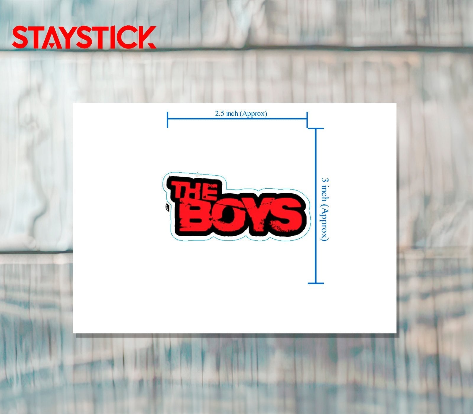 THE BOYS STICKER Premium Vinyl Sticker