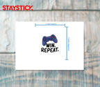 WIN STICKER Premium Vinyl Sticker