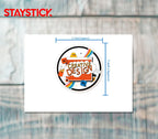 LOGO STICKER Metalized Sticker