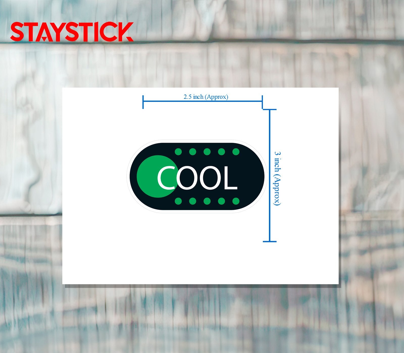COOL STICKER Premium Vinyl Sticker