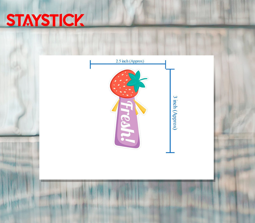 fresh sticker Premium Vinyl Sticker