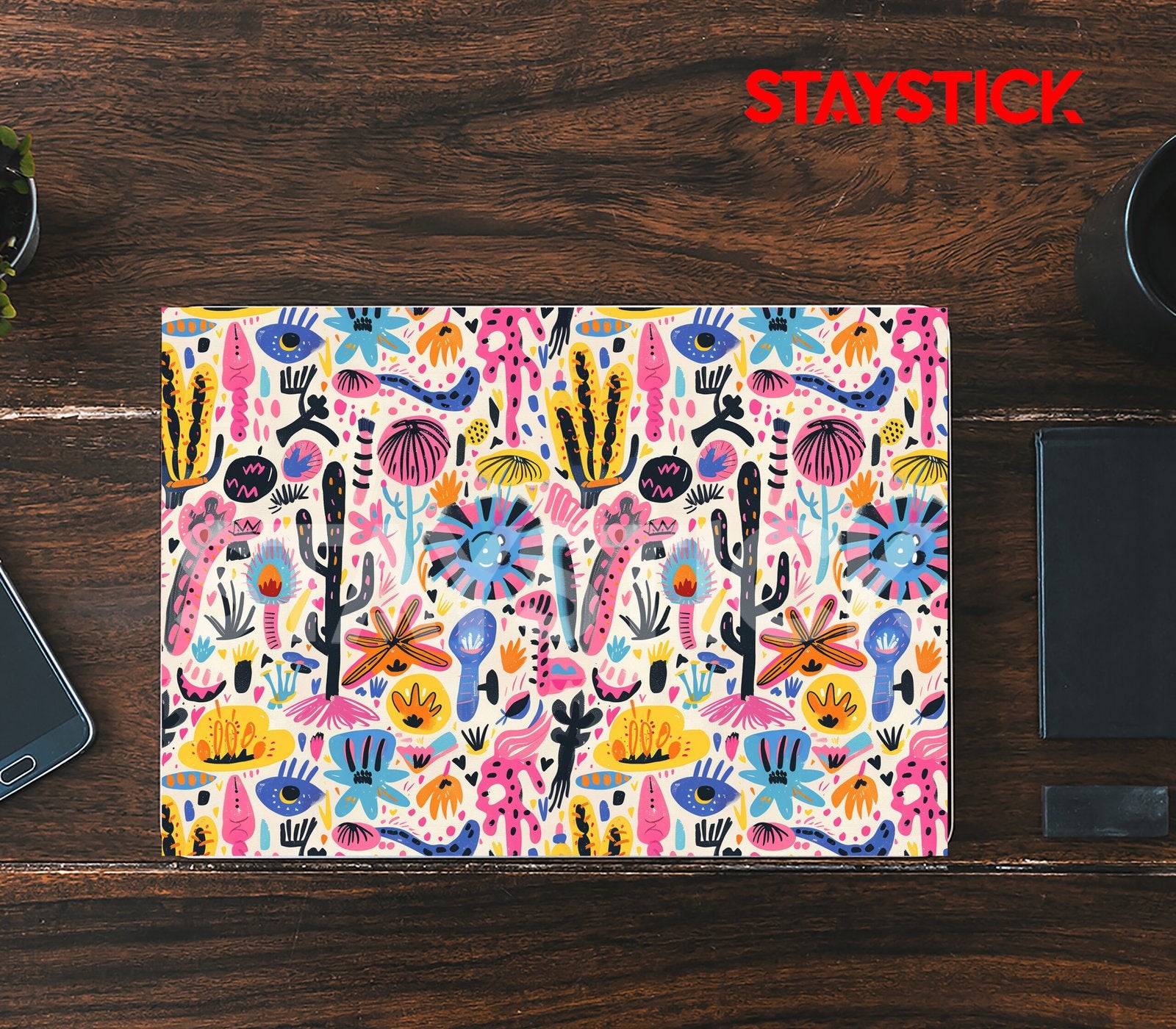 FLOEWER DESIGNED SKIN LAPTOP STICKER