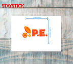 P.E.STICKER Premium Vinyl Sticker