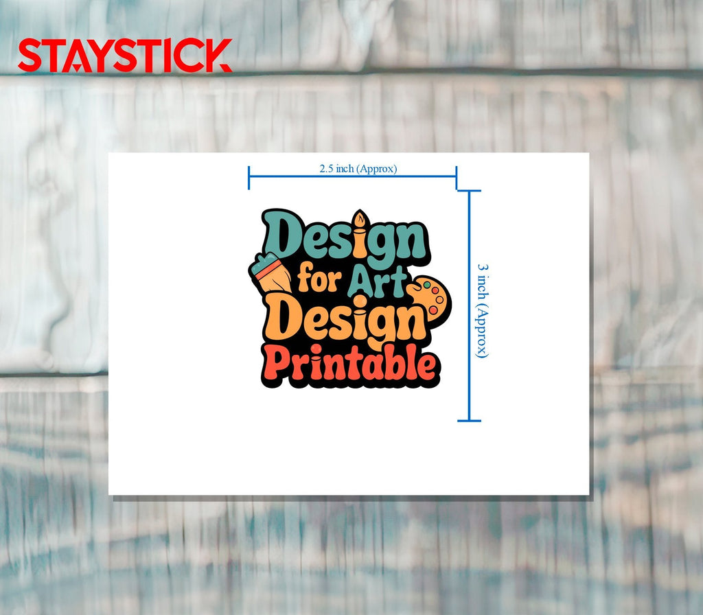 DESIGN STICKER Premium Vinyl Sticker