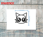 TAG STICKER Metalized Sticker