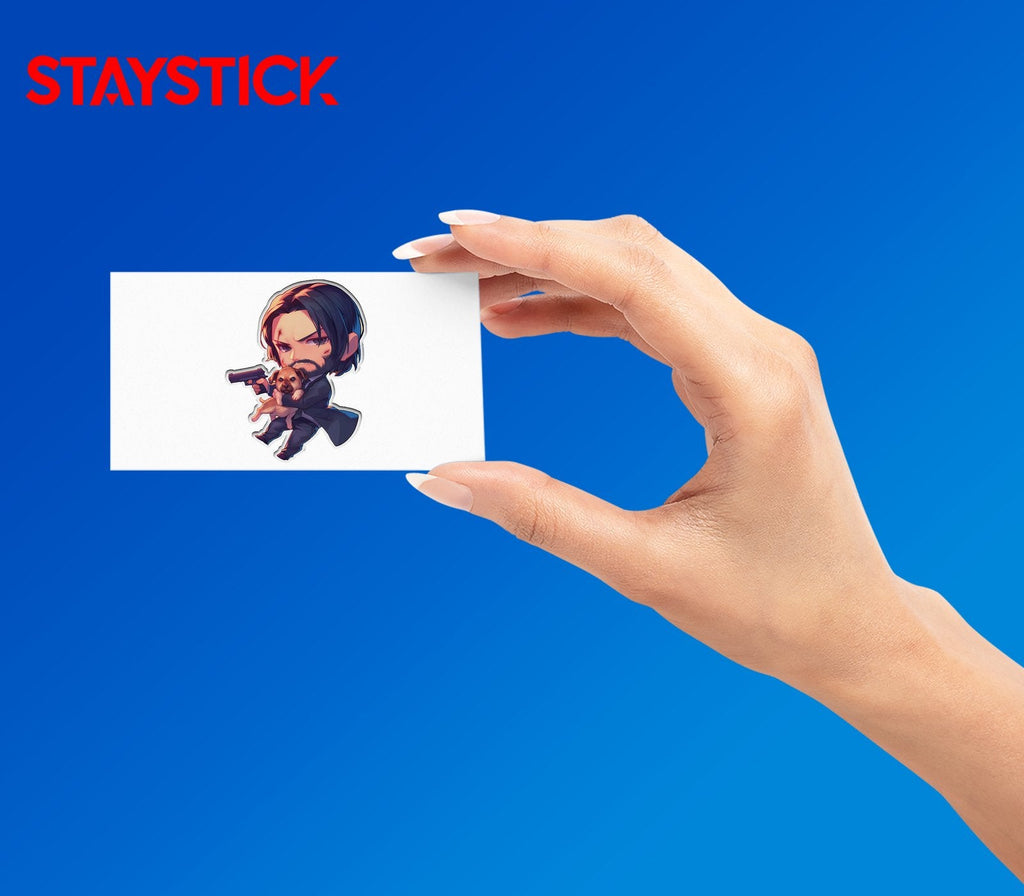 JOHN WICK STICKER Premium Vinyl Sticker