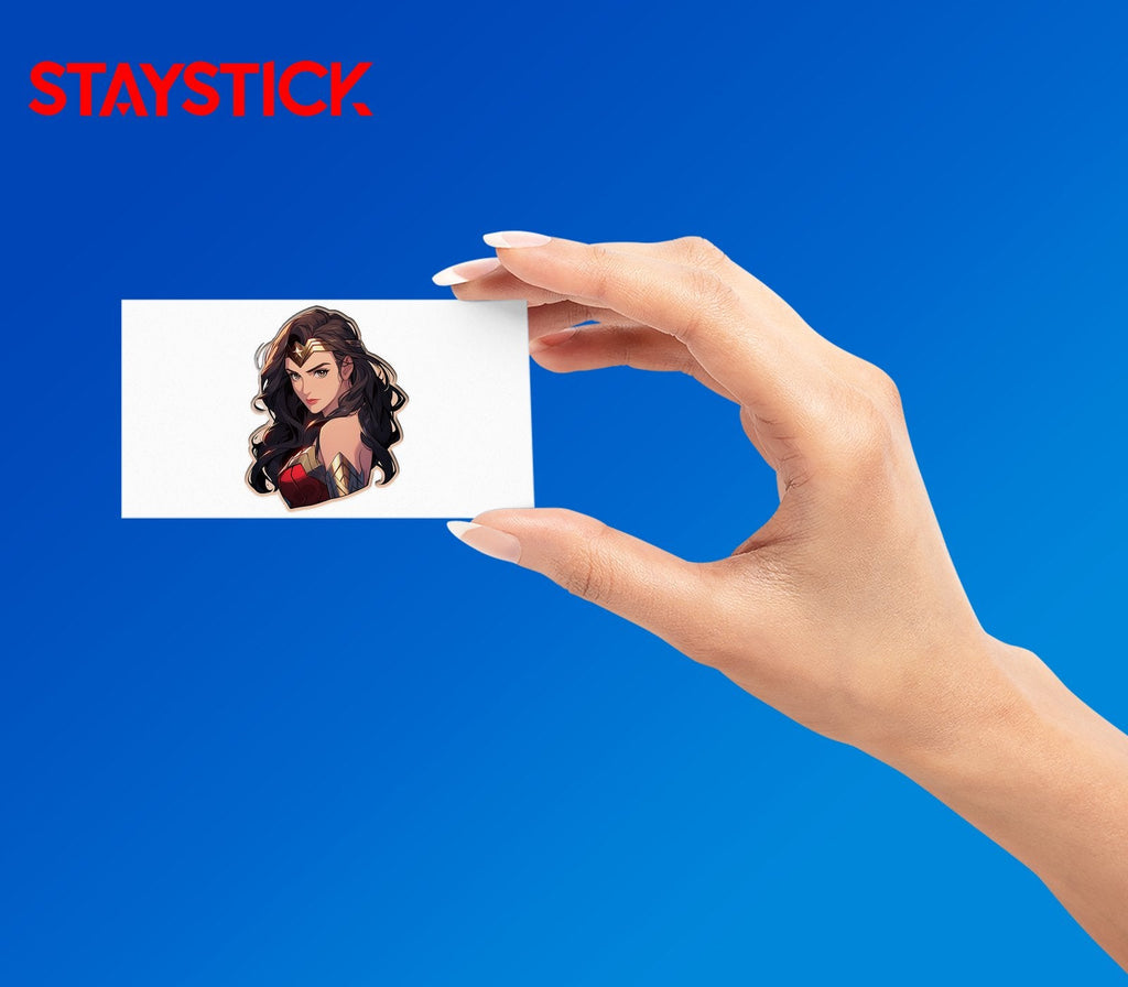 WONDER WOMEN STICKER Premium Vinyl Sticker