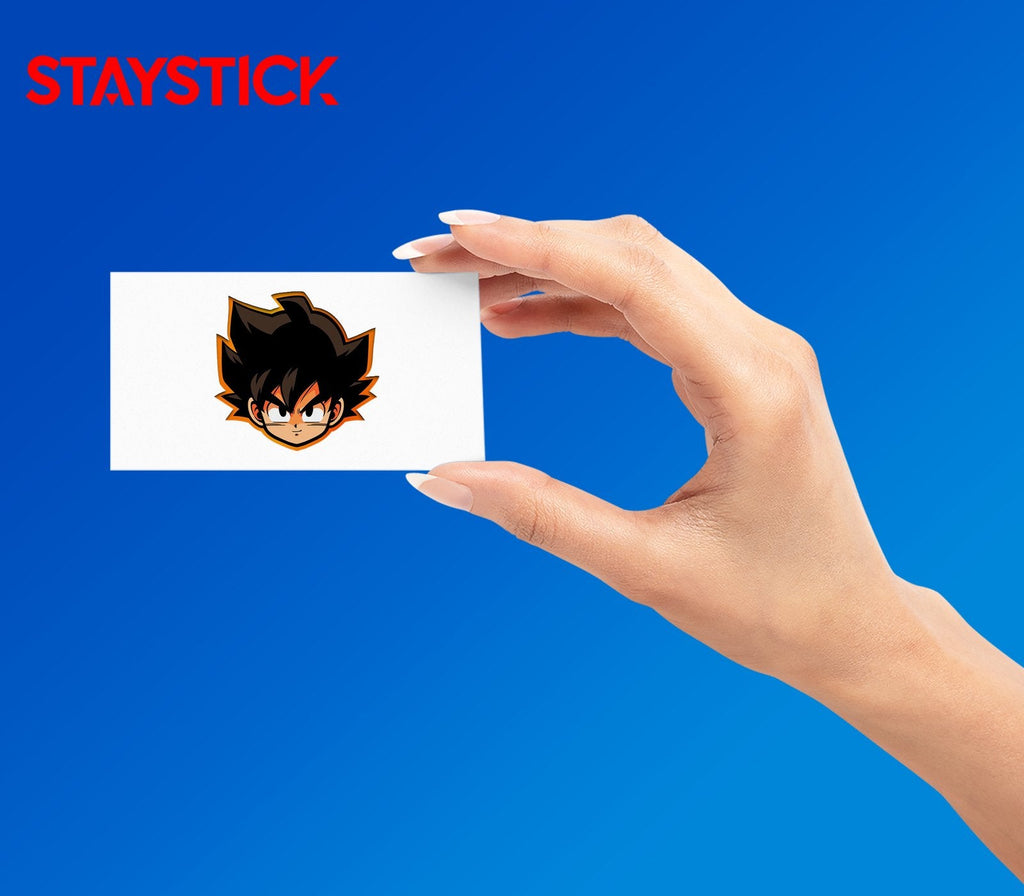 GOKU HEAD STICKER Premium Vinyl Sticker