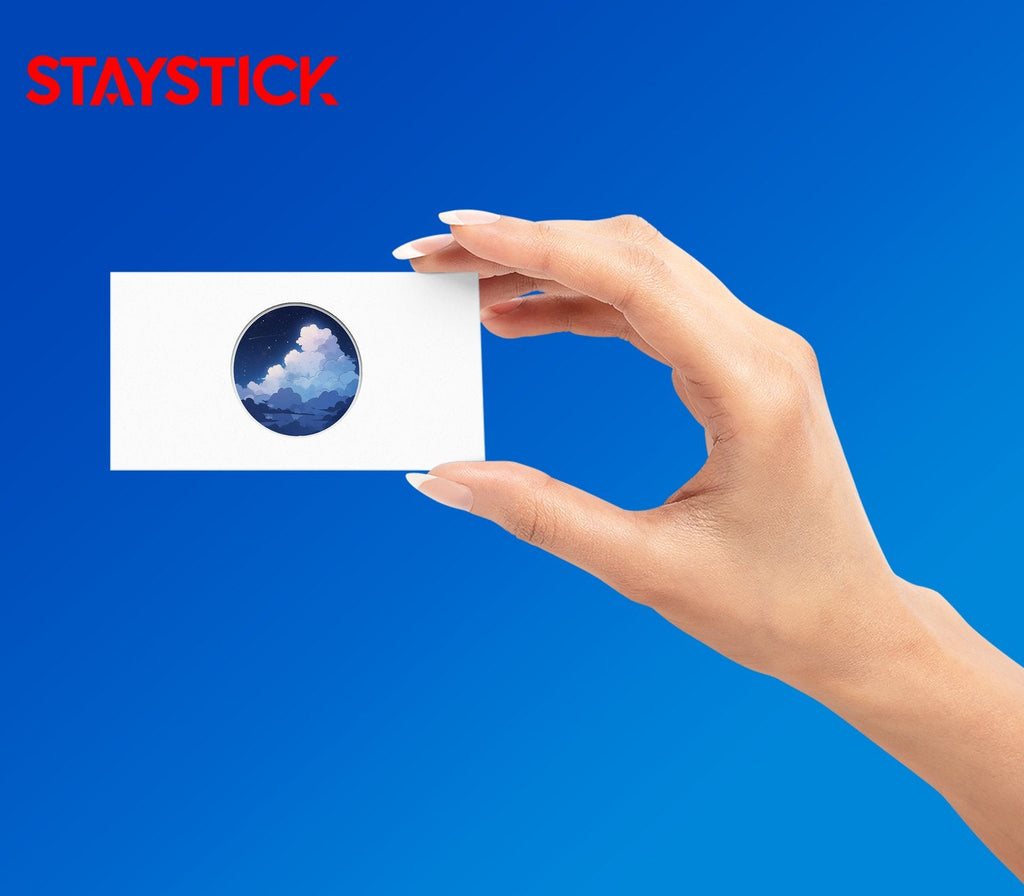 SKY BADGE STICKER Premium Vinyl Sticker