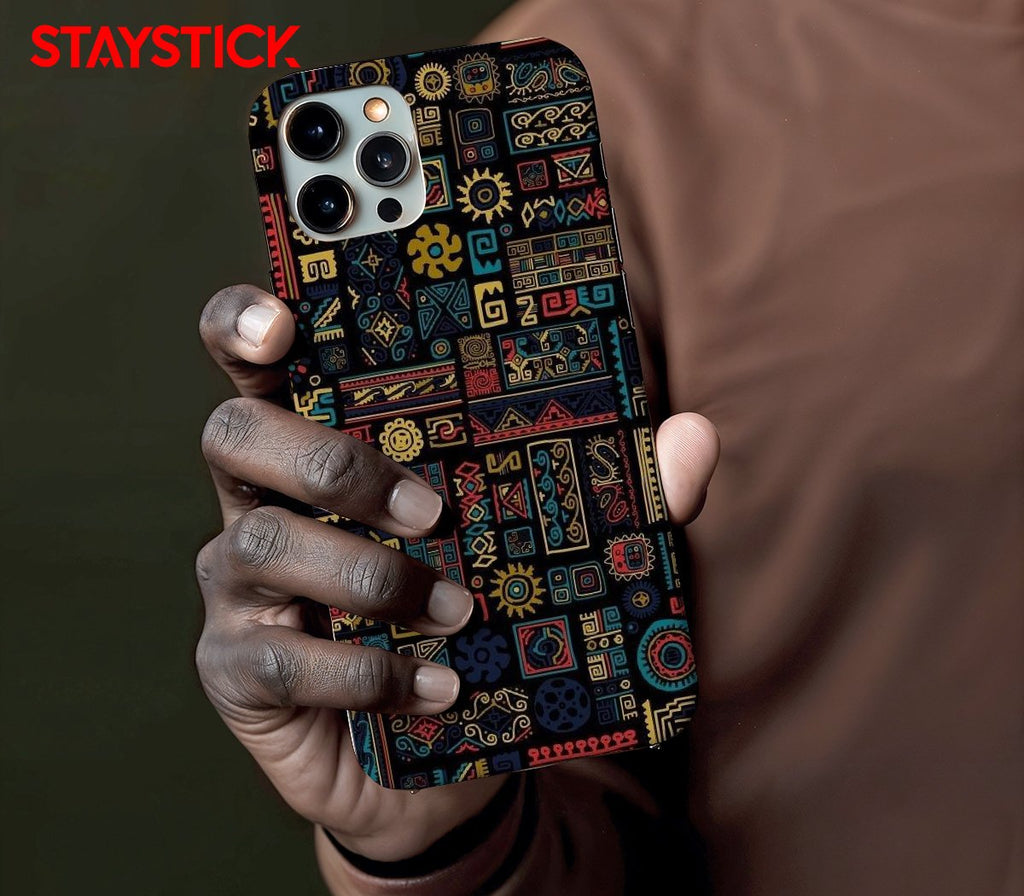 TRIBAL PATTERN MOBILE STICKER