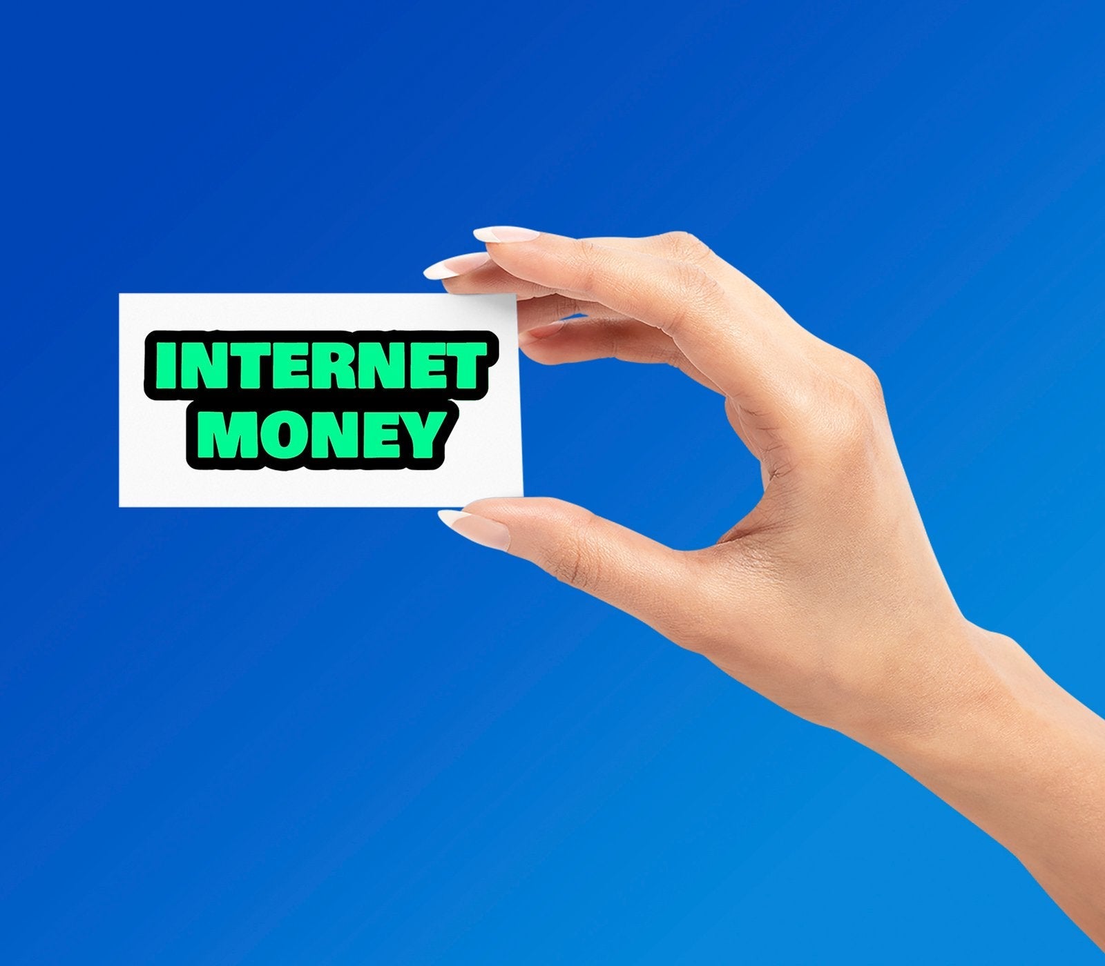 INTERNET STICKER Premium Vinyl Sticker