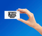 VIP STICKER Metalized Sticker