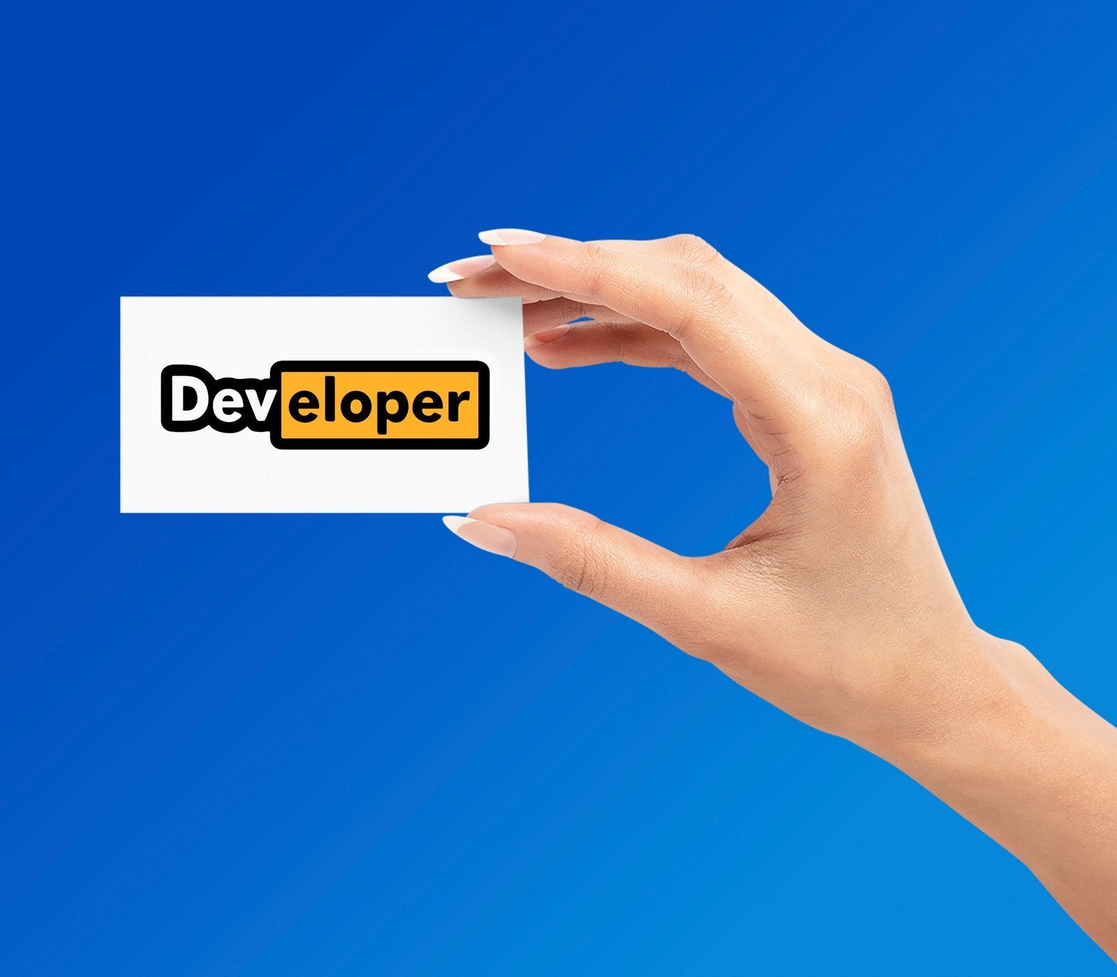 DEVELOPER STICKER Premium Vinyl Sticker