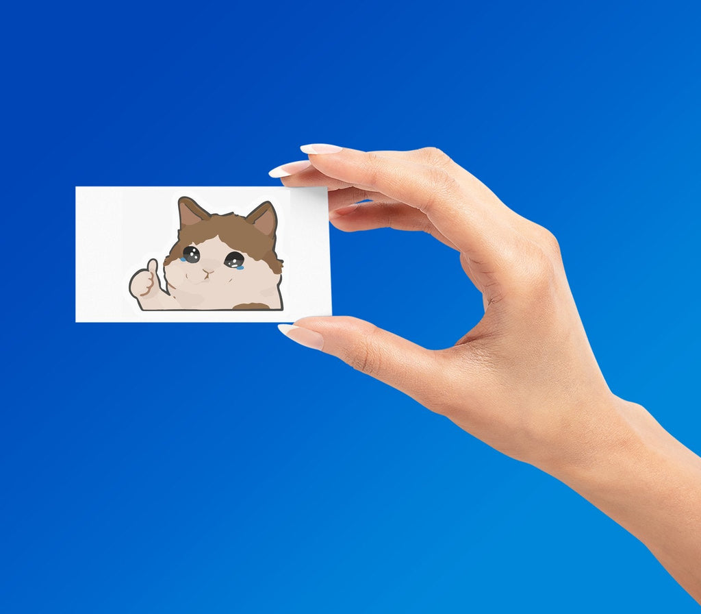CAT STICKER Premium Vinyl Sticker