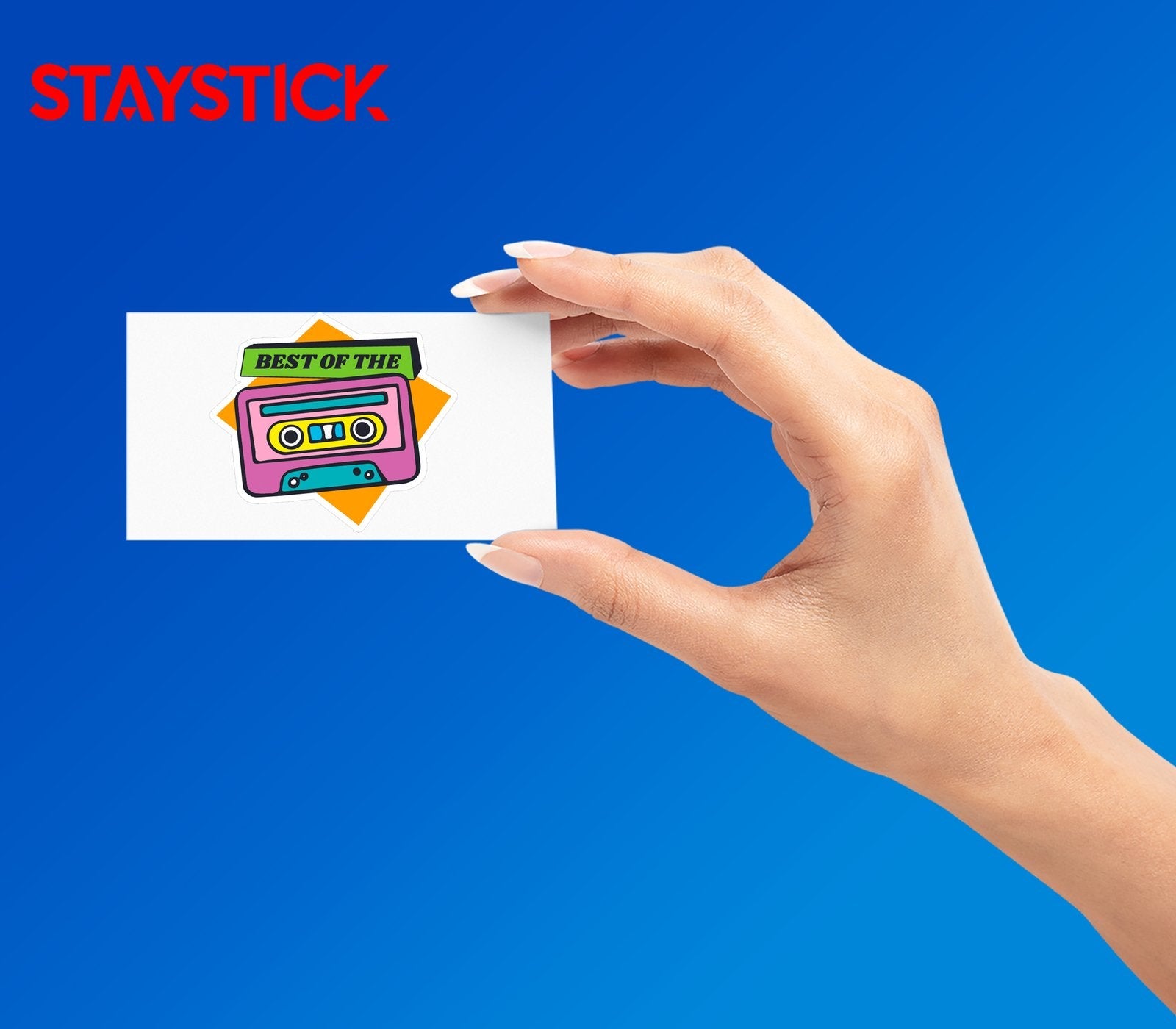 RADIO STICKER Premium Vinyl Sticker
