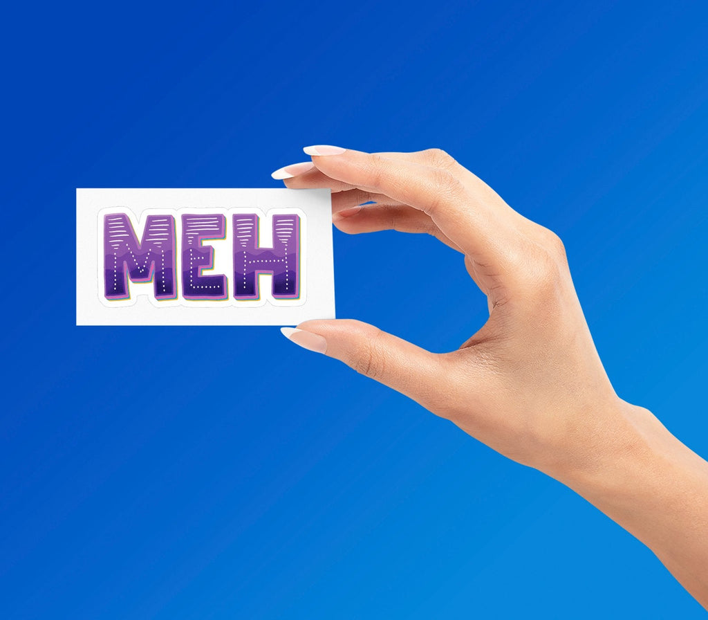 FUNNY STICKER Metalized Sticker