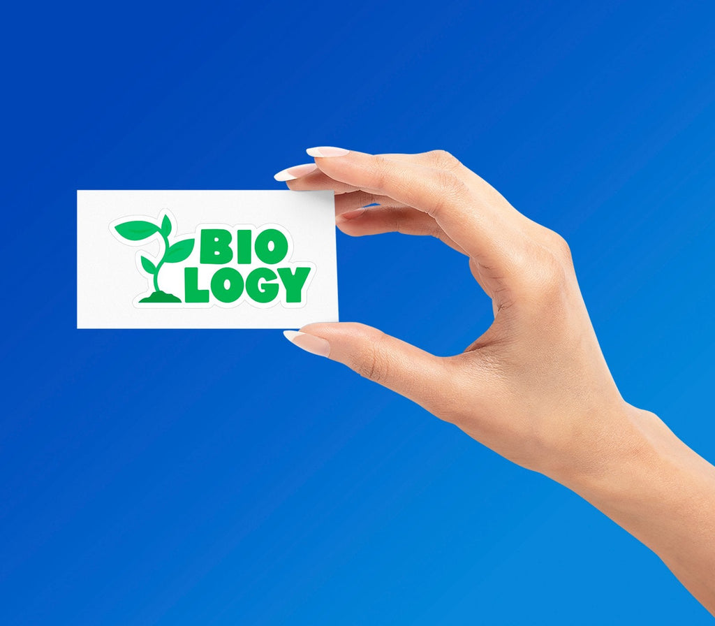 BIOLOGY STICKER Premium Vinyl Sticker