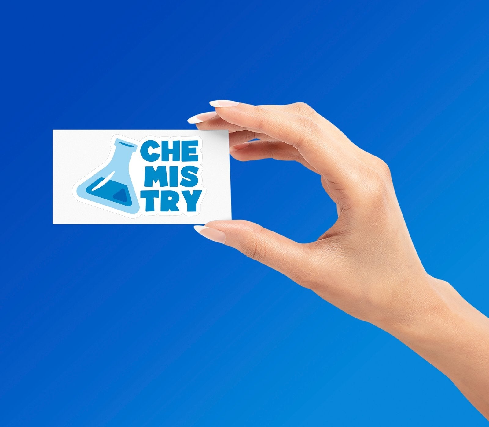 CHEMISTRY STICKER Premium Vinyl Sticker