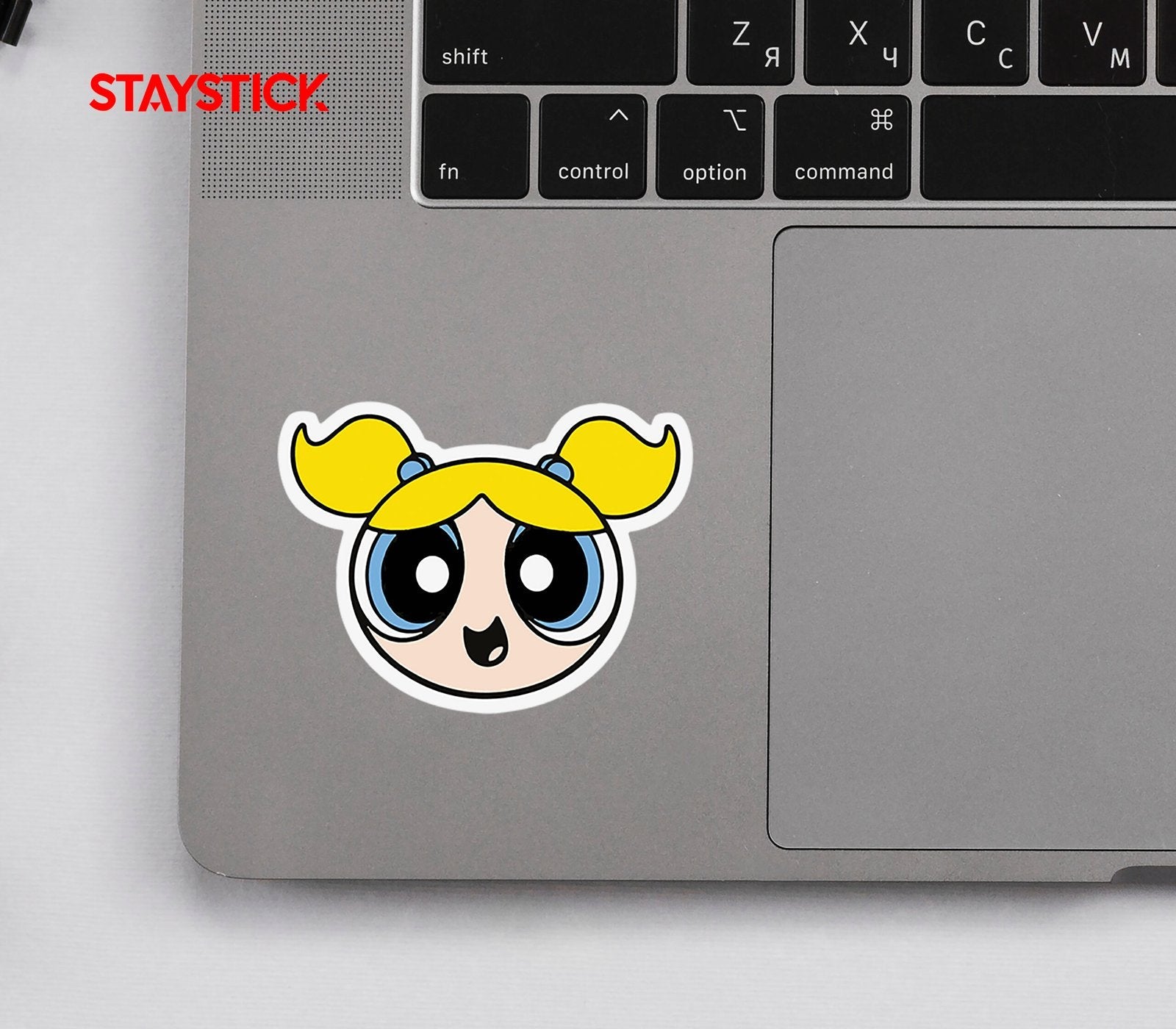 Bubbles Powerpuff Girls Sticker Premium Vinyl Sticker