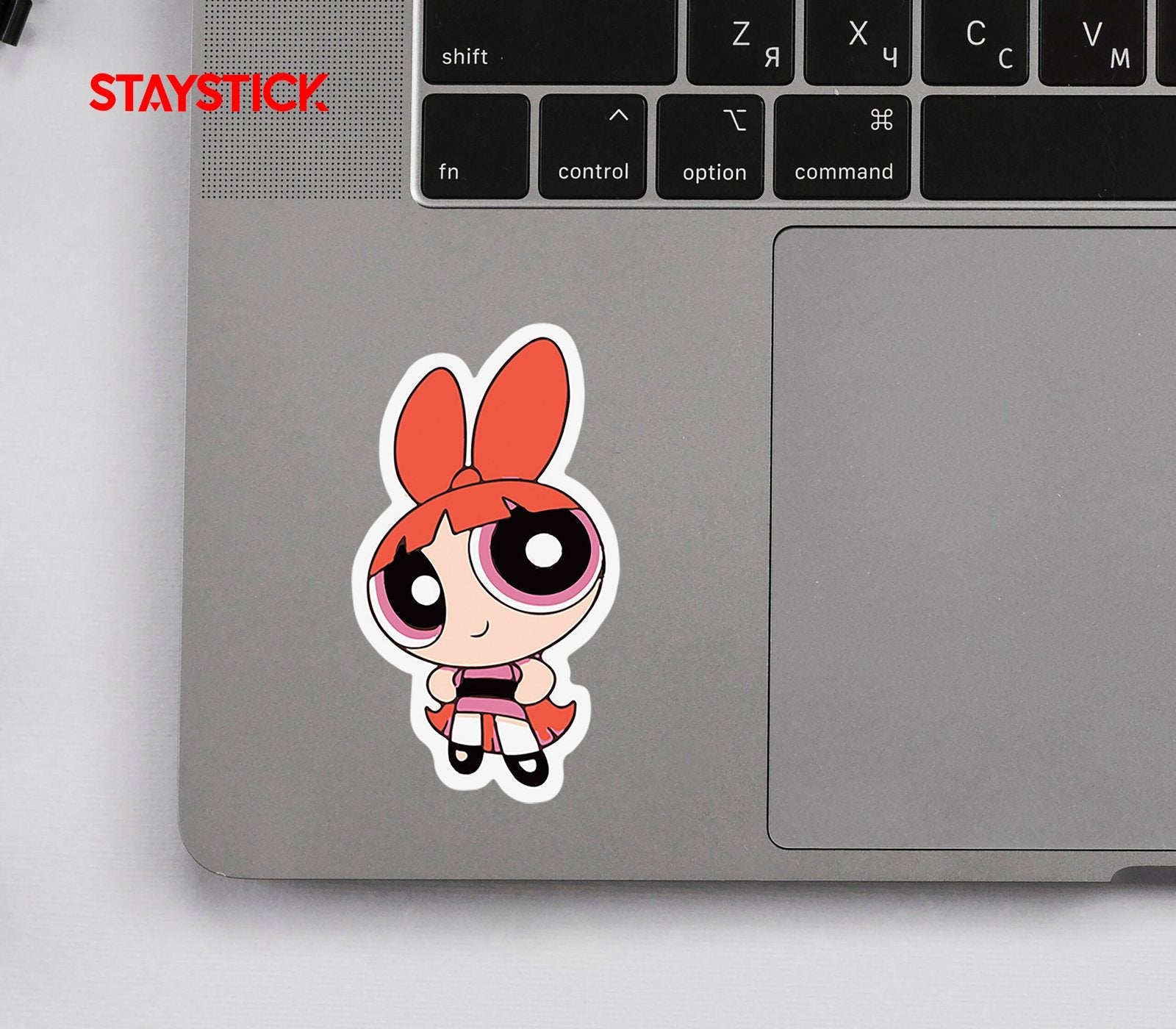 Blossom Powerpuff Girls Sticker Premium Vinyl Sticker