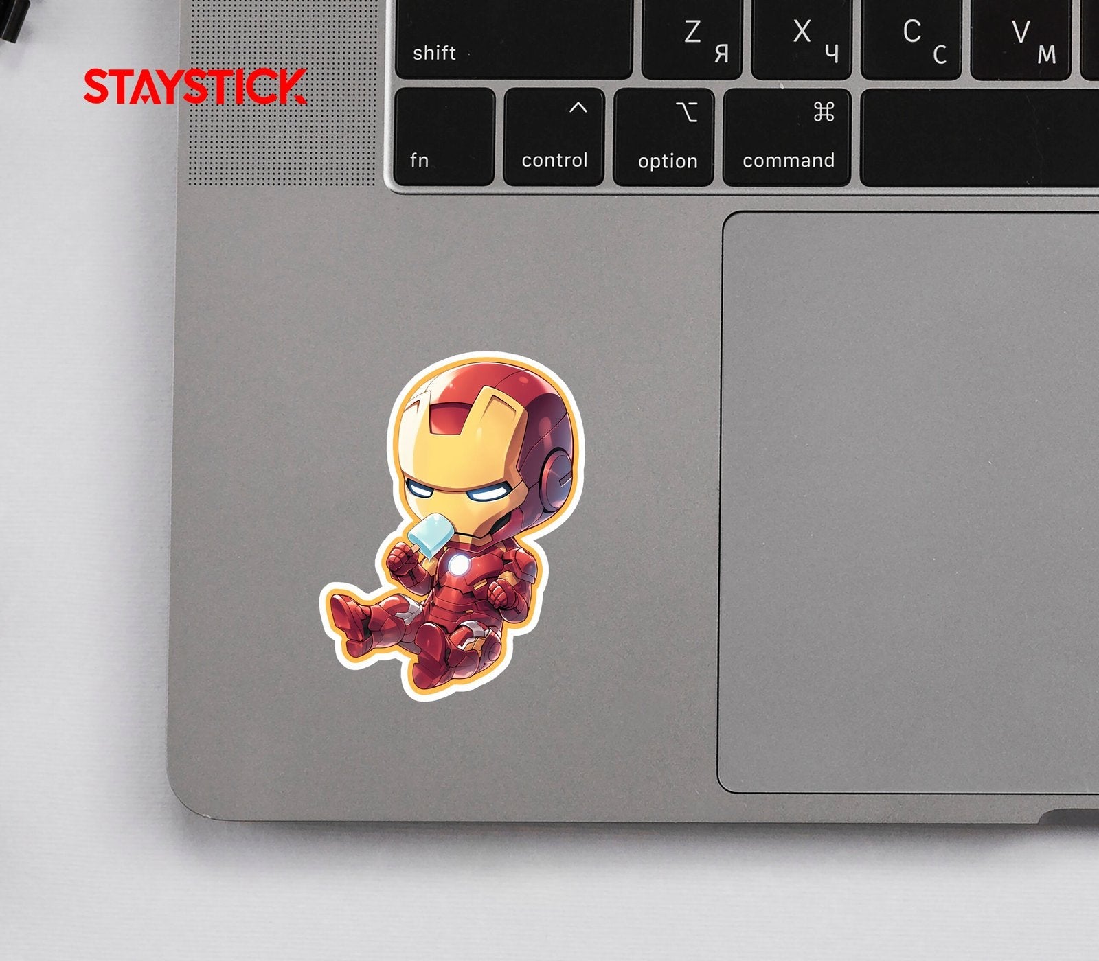CUTE IRON MAN STICKER Premium Vinyl Sticker