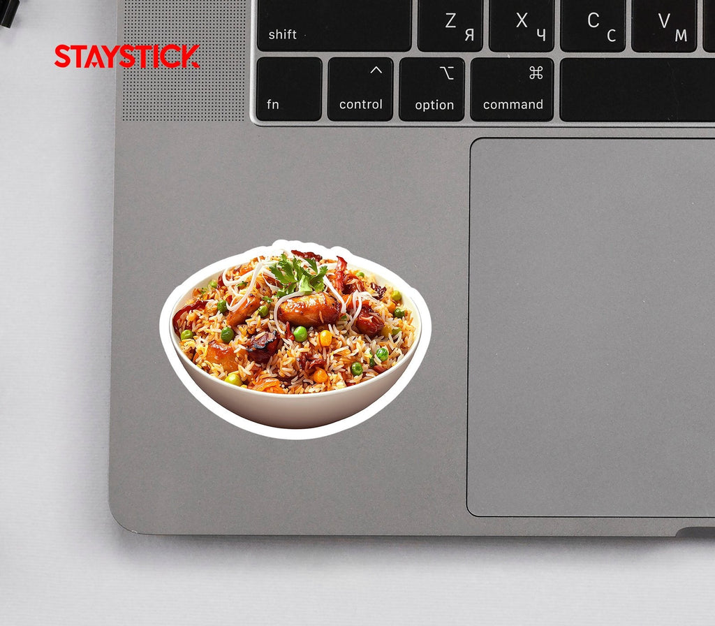 Chicken Bowl Sticker Premium Vinyl Sticker