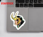 FACE CARTOON STICKER Premium Vinyl Sticker