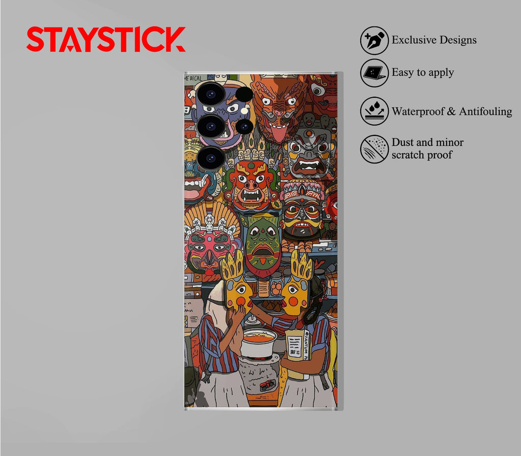 COLORFUL MOBILE STICKER
